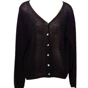 Clio Delicate Open Weave Sweater Size Petite Large PL